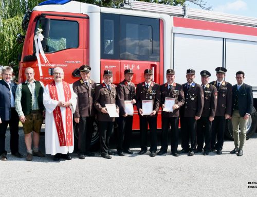 Neues Einsatzfahrzeug für die Freiwillige Feuerwehr St. Jakob im Walde